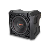 Subwoofer SSV Works con amplificador integrado para camiones, vehículos marinos, vehículos todoterreno, vehículos utilitarios deportivos y carros.