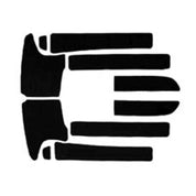 WSM Traction Mat for Kawasaki 900 / 1100 / 1500 97-08 012-109BLK