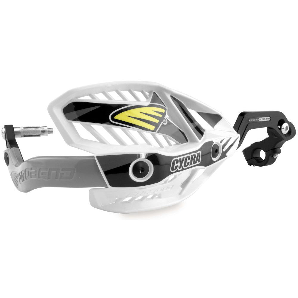 Cycra Probend Ultra CRM Handguard 1-1/8" Clamp White/Red - 1CYC-7408-42X