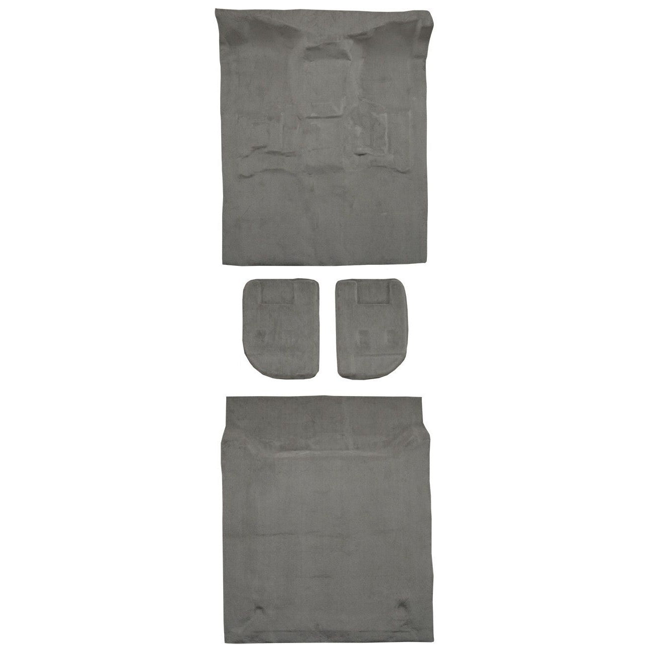 ACC Replacement Carpet Kit For 2007-2009 Chevrolet Suburban 1500 4DR w/2nd Row Bucket Seat Mount Cover w/o Heel Pad Complete - CHOOSE COLOR