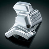 Moldura decorativa cromada para el motor de arranque Kuryakyn para Harley Touring de 6 velocidades (07-16)