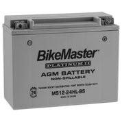 BikeMaster AGM 12V Platinum Battery For Can-Am Spyder RT 2008-2020 Grey