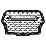 Modquad Front Grill with 10" Light Bar Black