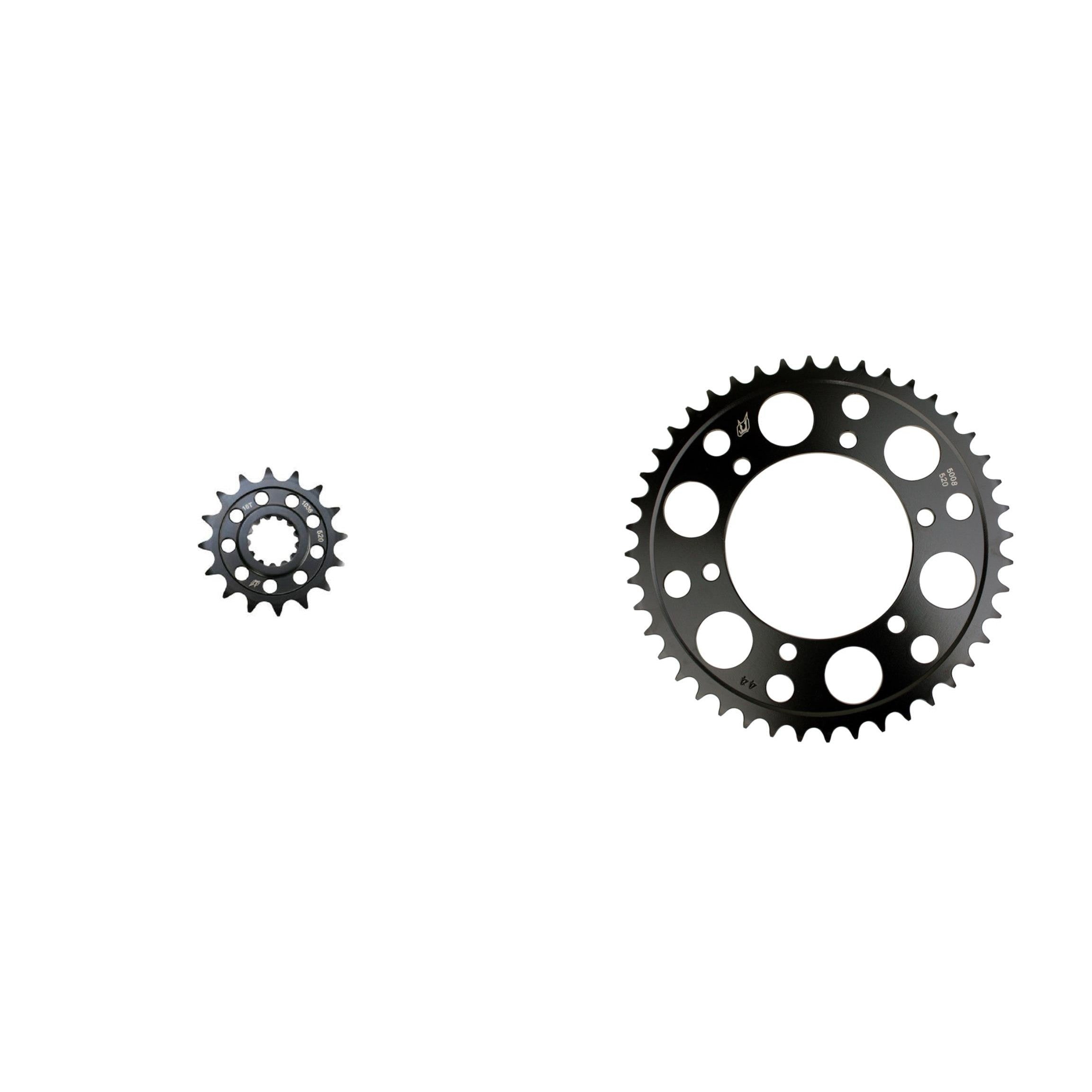 DRIVEN 520 Front & Rear Steel Sprocket Kit for Street YAMAHA FZ1 2001-2005