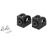 Puig Adjustable Footpeg Adaptors Rider Black - 20235N