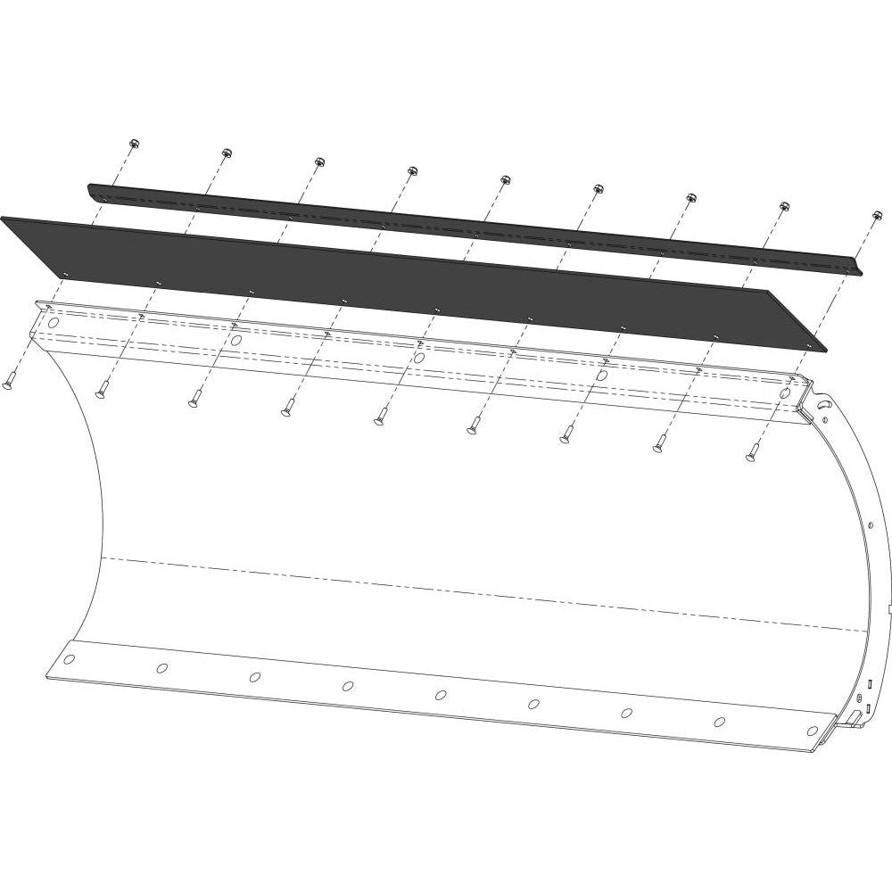 KFI 72in Snow Flap Kit 105290