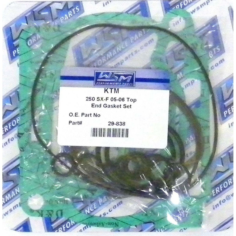 WSM Top End Gasket Kit For KTM 250 EXC / SX / XC 05-06 29-838