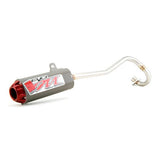 Big Gun EVO Mini Stainless Steel Full Exhaust System With Red End Tip For Yamaha TTR110E 2008-2021