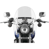 National Cycle Clear Ranger Heavy Duty Windshield With Mount Kit, Straight Forks
