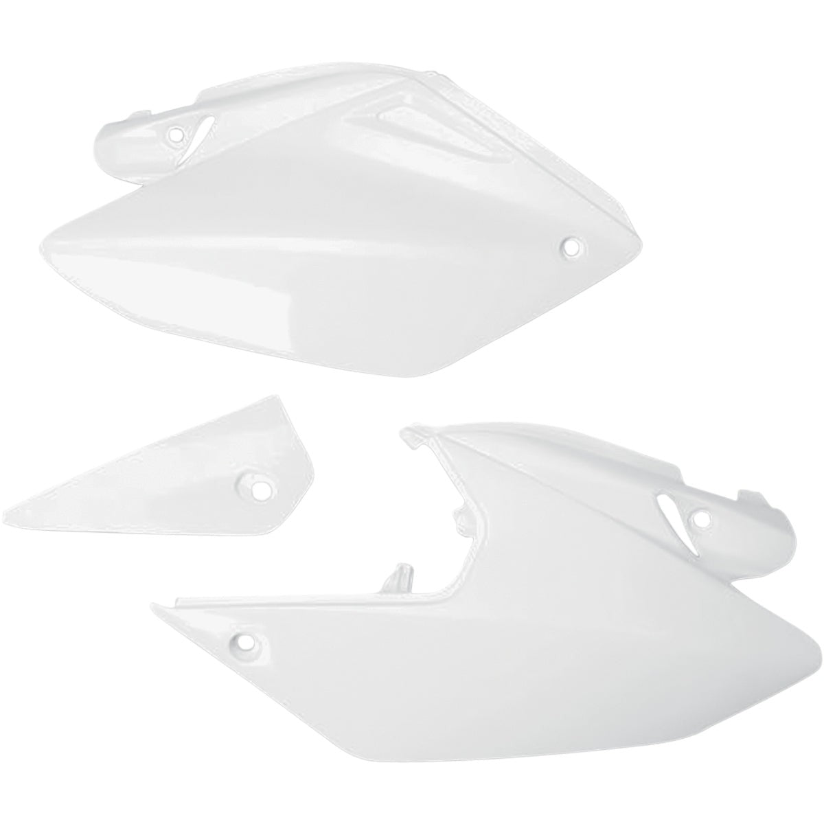 Honda CRF250X 2004-2013 UFO white Side Panels
