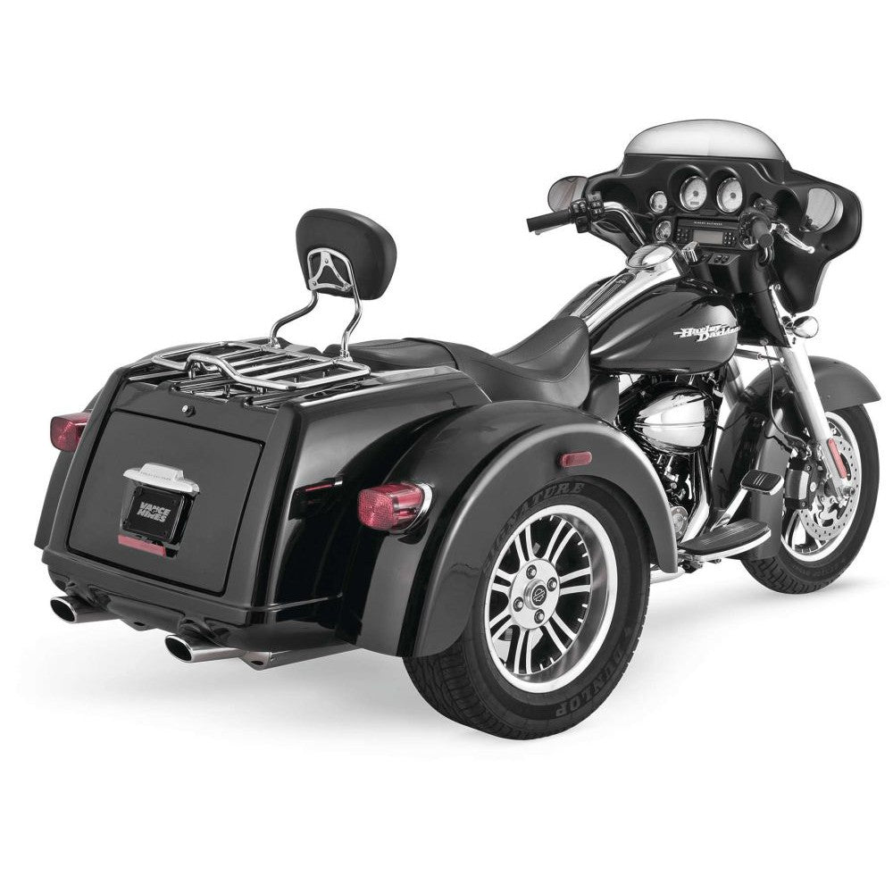 Vance And Hines Trike Deluxe Slip On Exhaust Chrome With Fuelpak FP4