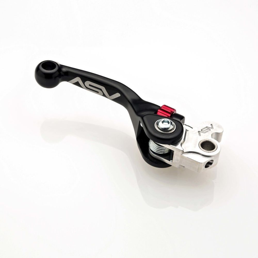 ASV Black F4 Offroad Model Shorty Clutch + Brake Lever Pair Pack BCF41506SX-SK
