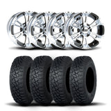 Rines ITP SS212 de 15" en negro mate y neumáticos Tenacity XNR [35x9.5R-15]