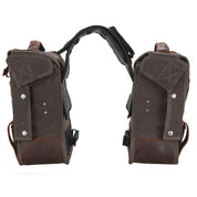 Burly Brand Voyager Throw Over Saddlebags Dark Oak - B15-1002D