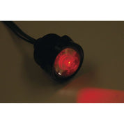 Letric Lighting Royal Flush Mount G2 LED 3-Wire, 1", Black/Red/Red