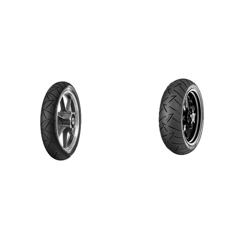 Road Attack 2 Evo Hyper Front & Rear Tire Set, 120/70ZR17 (58W) & 150/70R17 69V
