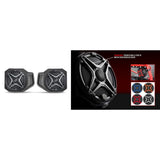 SSV Works Front 6.5" Speaker Pods With Grey Grilles For Polaris Ranger XP 1000 18-22
