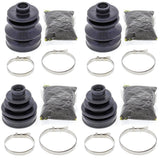 Complete Front Inner & Outer CV Boot Repair Kit for Yamaha 660 RHINO 2006-2007