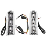 Letric Lighting Saddlebag Filler Support Lights Chrome