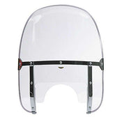 National Cycle Clear Beaded Heavy Duty Windshield With Mount Kit, Tapered Forks