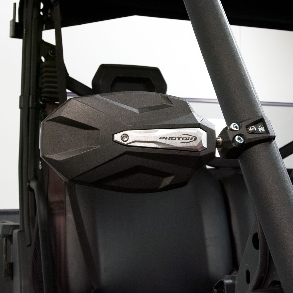 Seizmik Photon Side View Mirrors with Cast Aluminum Body & Bezel 56-18109
