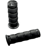 New Kawasaki VN800A Vulcan 800 1995-2005 ISO Grips Black by Kuryakyn