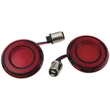 Kuryakyn Red Tracer LED Turn Signal Insert For Harley Road King FLHRXS 2017-2021