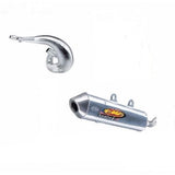 FULL FMF FATTY PIPE + TURBINECORE 2 SPARK ARRESTED SILENCER EXHAUST 02-13 KX85