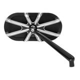Arlen Ness 10-Gauge Left Black Mirror 13-160