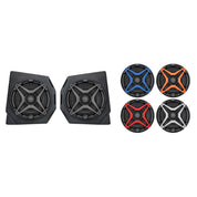 SSV Works Front 6.5" Speaker Pods With Blue Grilles For Can-Am Defender HD10 18-22