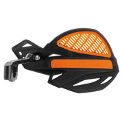 Acerbis Black/Orange Uniko Vented Handguards - 2072671009
