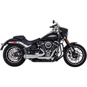 Freedom Performance Combat 2 into 1 Shorty Exhaust Chrome With Chrome Tip HD00813