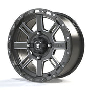 Bullite Set of 4 Lancer Wheel 15X7.0 Black 4/156 5+2