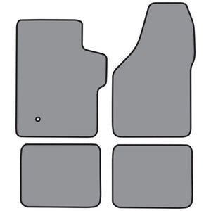 ACC Floor Mat 4pc (FM363 FM363R) For 2008-2016 Ford F-250 Super Duty Crew Cab - CHOOSE COLOR