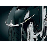 Kuryakyn Chrome Front Fender Tip Trim Adhesive Accent Honda Goldwing 1800 F6B