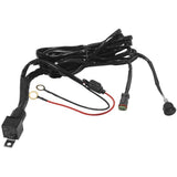 DragonFire Racing Extreme LED Light Bar Harnesses Single Black - 11-0034
