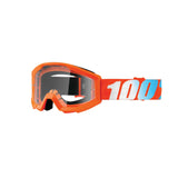 100% Gen1 Strata Jr. Goggles Orange with Clear Lens - 50500-006-02