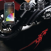 XK Glow CurbFX 2-Piece LED Light Projector Kit Tattoo - XK-CFX-STA-TATOO