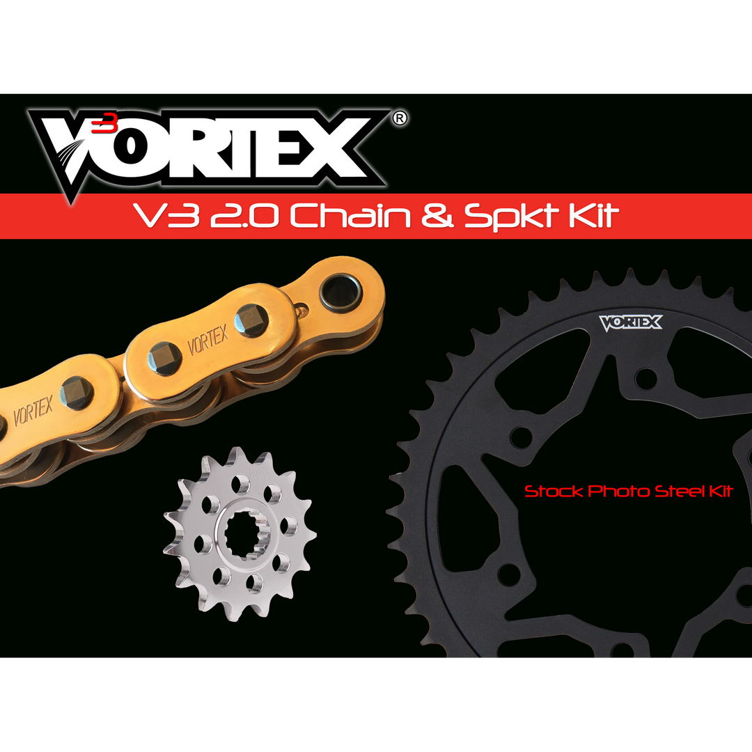 Vortex Gold GFRS G520RX3-114 Chain and Sprocket Kit 16-39 Tooth - CKG4148