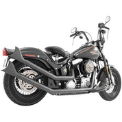 Freedom Performance Up Sweeps Exhaust Black With Sharktail Black Tip HD00265