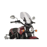 Puig Naked New Generation Adjustable Windshield Smoke - 9386H