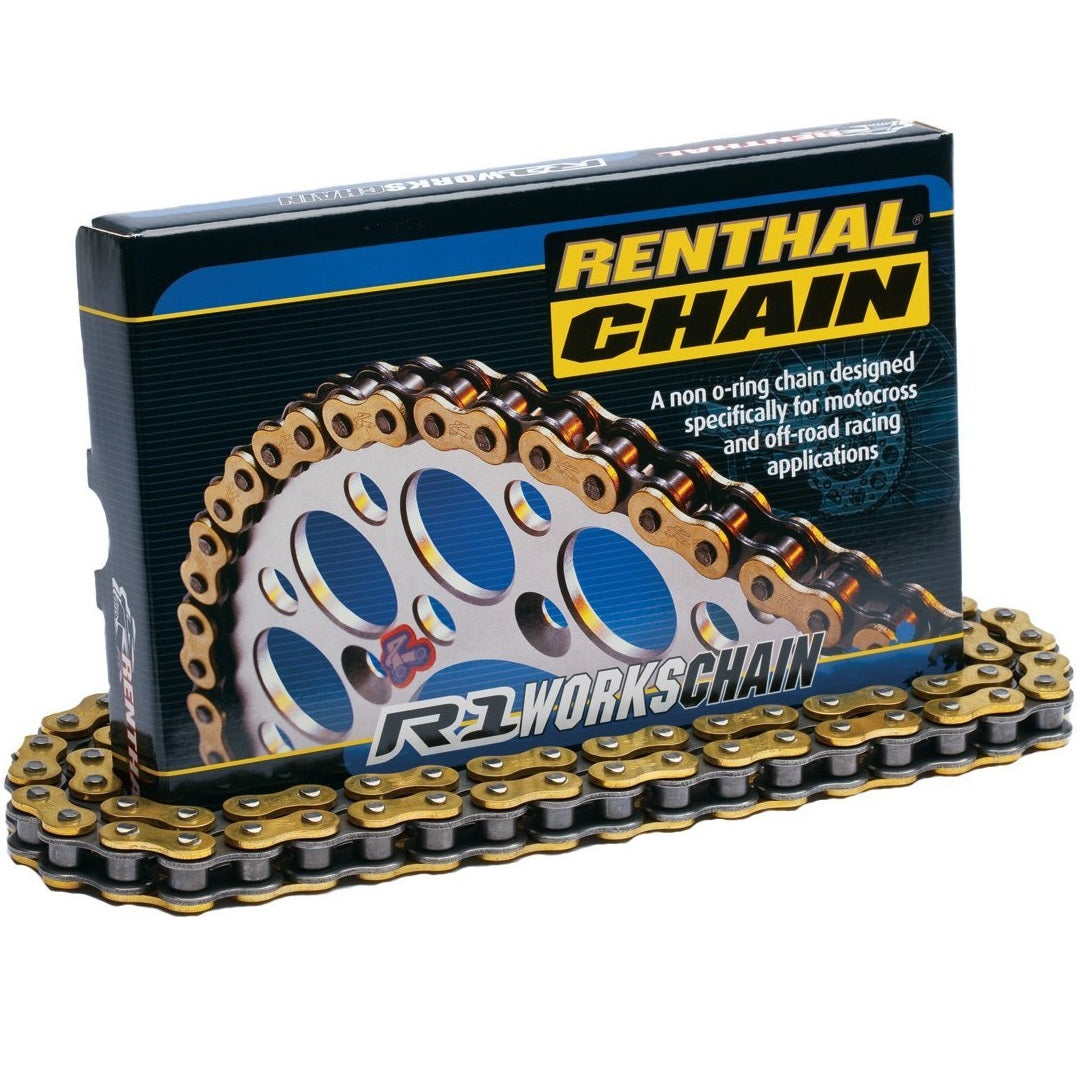 RENTHAL R1 Works 428 Chain 140 Links Gold