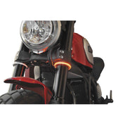 New Rage Cycles 360 LED Turn Signals 41mm Front Clear - RAGE-360-41