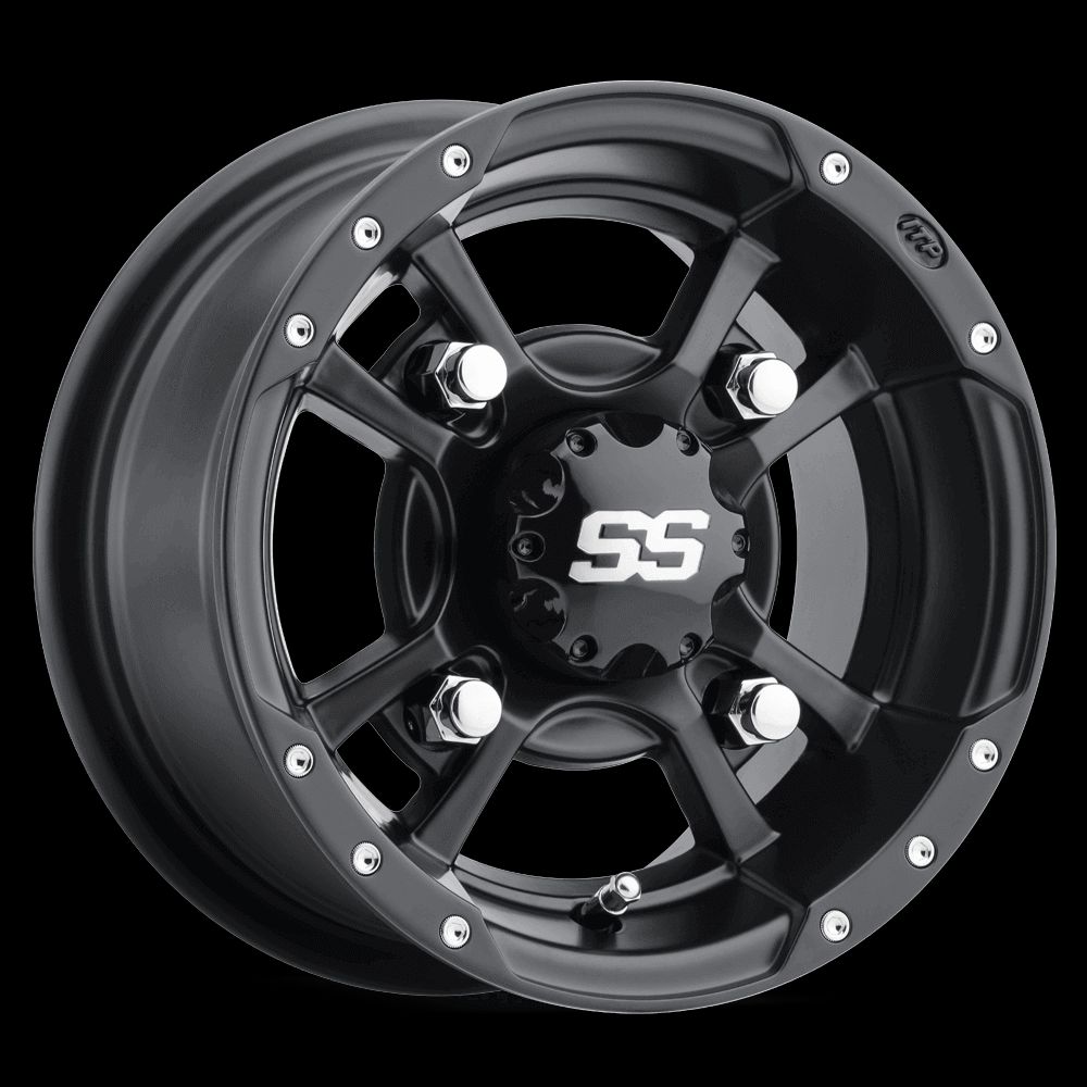 ITP SS112 Sport Alloy Wheel Black 10x8 4/115 3+5 1028337536B