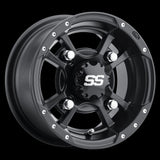 ITP SS112 Sport Alloy Wheel Black 10x8 4/115 3+5 1028337536B