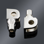New Kuryakyn Chrome Tapered Footpeg Adapters 8830D1HF