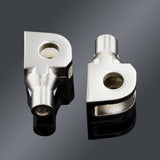 New Kuryakyn Chrome Tapered Footpeg Adapters 8830D1HF