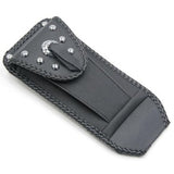 Harley FLSTS Springer 2000-2003 Tank Bib With Pouch w/Chrome Studs by Mustang