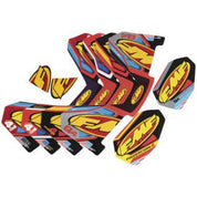 FMF Red/Yellow/Blue Decal 014851