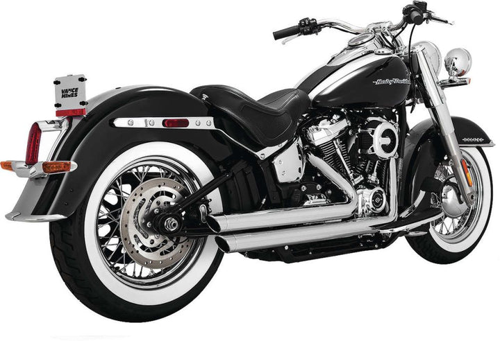 Vance And Hines Big Shots Staggered Chrome With Fuelpak FP4
